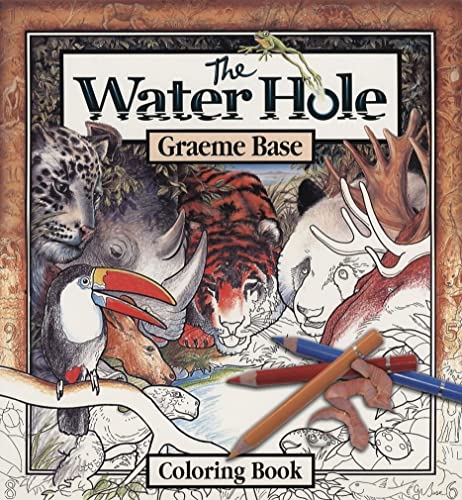 9780810987357: Water Hole Coloring Book: Graeme Base