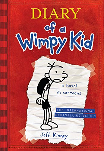 Beispielbild fr Diary of a Wimpy Kid: a novel in cartoons zum Verkauf von medimops