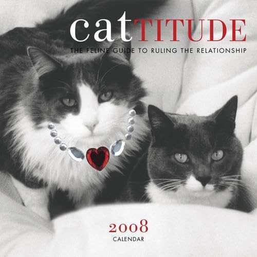 Cattitude 2008 Wall Calendar (9780810988514) by Levin, Kim