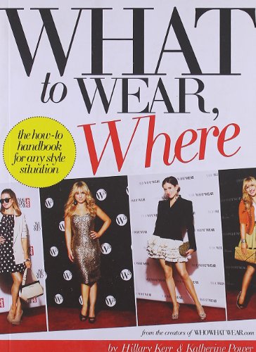 Imagen de archivo de What to Wear, Where: The How-to Handbook for Any Style Situation a la venta por Your Online Bookstore