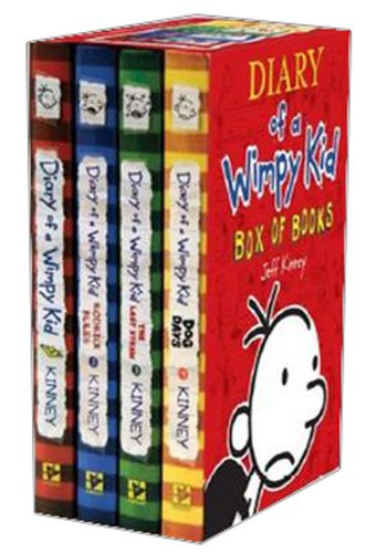 9780810997837: Diary of a Wimpy Kid Box of Books