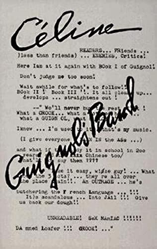 Imagen de archivo de Guignol's Band: Novel a la venta por Discover Books