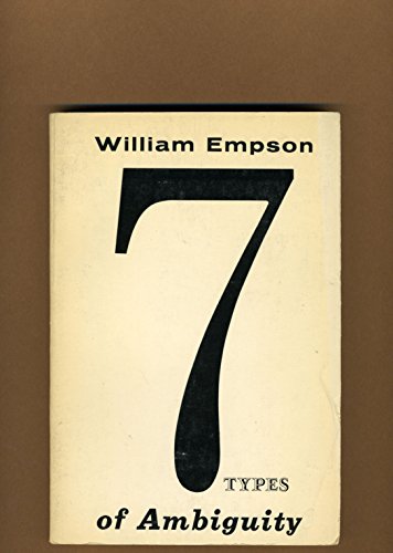 Seven Types of Ambiguity (9780811200370) by Empson, William