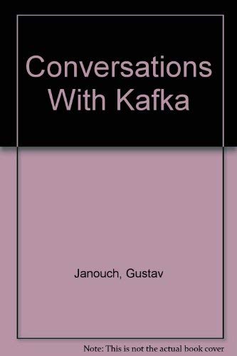 9780811202954: Conversations With Kafka