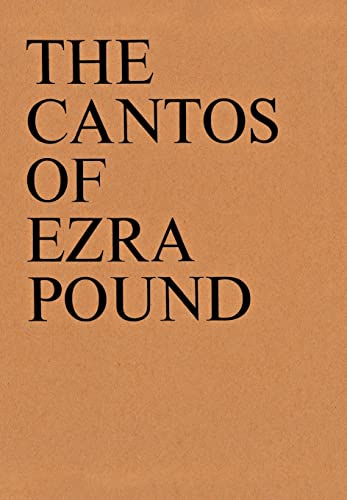 Beispielbild fr The Cantos of Ezra Pound (New Directions Books) zum Verkauf von BooksRun
