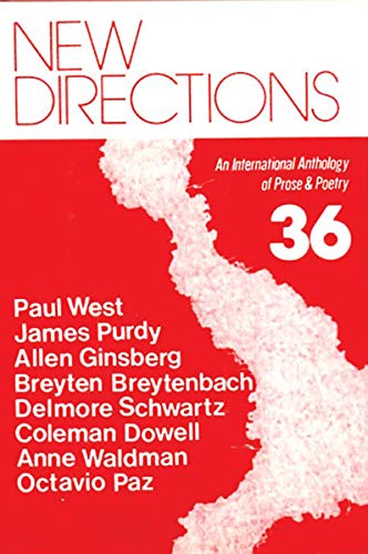 Beispielbild fr New Directions 36: An International Anthology of Prose and Poetry (New Directions in Prose and Poetry) (v. 36) zum Verkauf von Ergodebooks