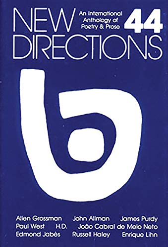 Imagen de archivo de New Directions 44 : An International Anthology of Prose and Poetry a la venta por Better World Books