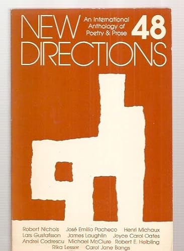 9780811209120: New Directions in Prose and Poetry 48 (New Directions in Prose & Poetry)