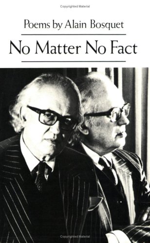 Stock image for No Matter No Fact: Poetry for sale by Arundel Books