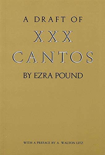 Beispielbild fr A Draft of XXX Cantos (New Directions Paperbook) zum Verkauf von Wonder Book