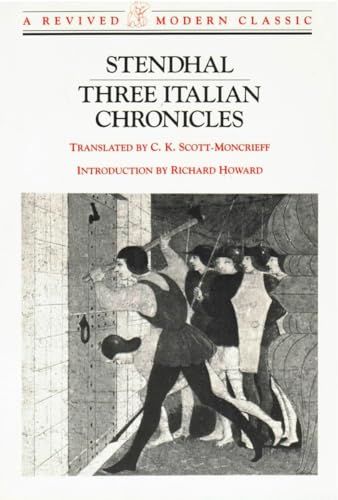 Imagen de archivo de Three Italian Chronicles: Stories (New Directions Revived Modern Classics) a la venta por SecondSale