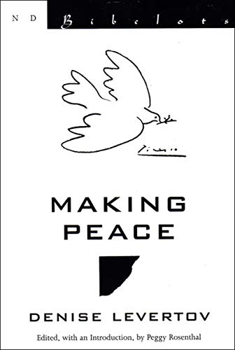 Stock image for Making Peace: Poetry (New Directions Bibelot) for sale by Gulf Coast Books