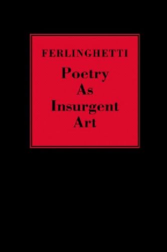 Beispielbild fr Poetry as Insurgent Art zum Verkauf von Blackwell's