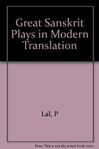 9780811241717: Great Sanskrit Plays in Modern Translation
