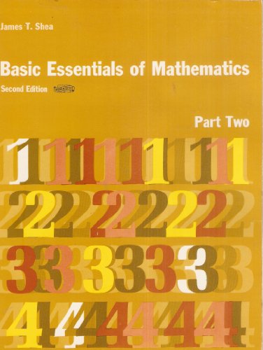 Stock image for Basic Essentials of Mathematics (Part Two) for sale by Better World Books: West