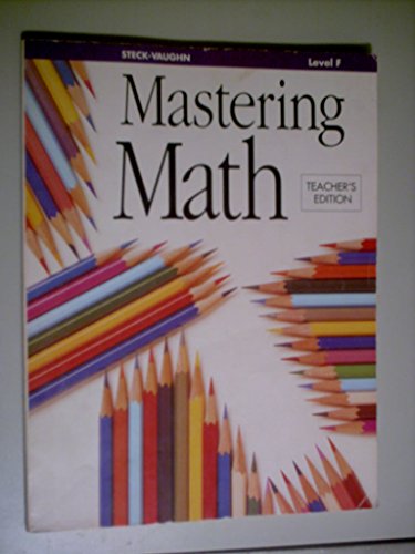 Stock image for Te Mastering Math Bk F REV 1994 for sale by ThriftBooks-Atlanta