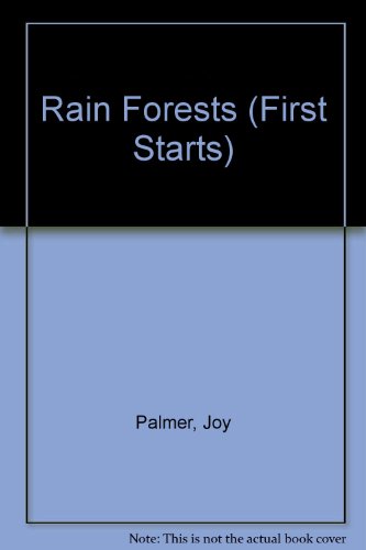 Imagen de archivo de Rain Forests (First Starts) a la venta por SecondSale