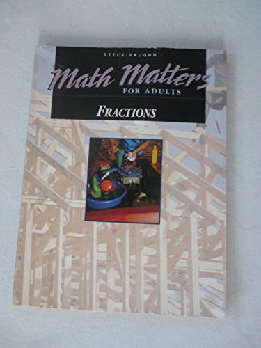 Imagen de archivo de Fractions (Math Matters for Adults) a la venta por SecondSale