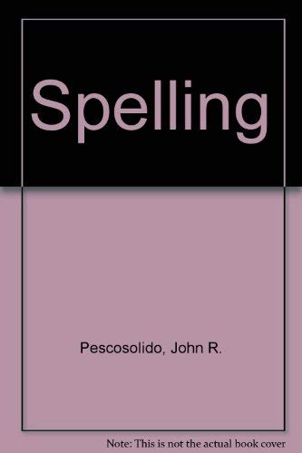 Stock image for Spelling for sale by Georgia Book Company