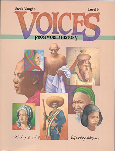 Voices from World History (9780811444521) by Unknown Author