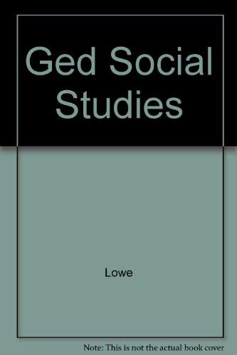 Beispielbild fr Ged Social Studies zum Verkauf von Better World Books