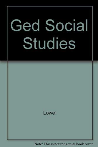 Stock image for Ged Social Studies for sale by Better World Books