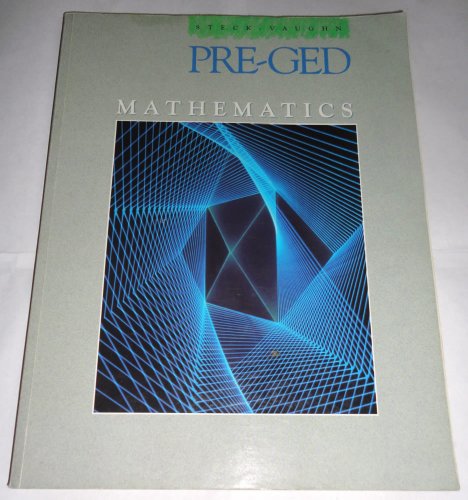 Beispielbild fr Pre-Ged Mathematics zum Verkauf von ThriftBooks-Atlanta
