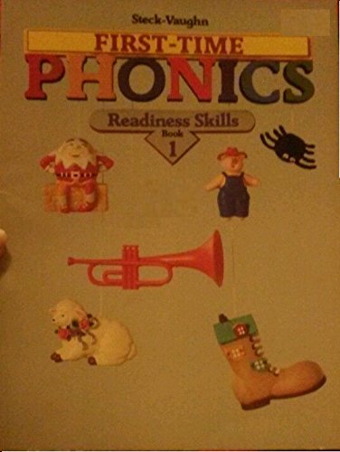 9780811446754: Steck-Vaughn First Time Phonics: Student Edition Book 1: Readiness Skills