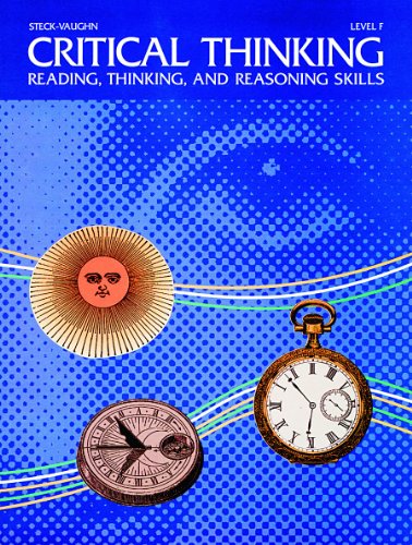 Beispielbild fr Steck-Vaughn Critical Thinking: Student Edition (Level F) zum Verkauf von ThriftBooks-Atlanta