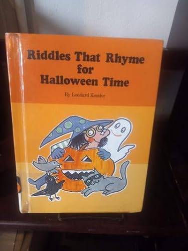 Stock image for Riddles That Rhyme for Halloween Time for sale by Better World Books