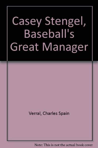 Beispielbild fr Casey Stengel, Baseball's Great Manager zum Verkauf von Wonder Book