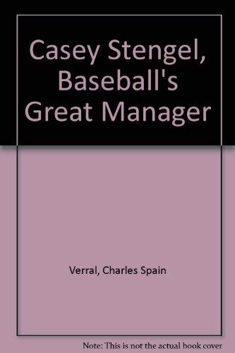 Imagen de archivo de Casey Stengel, Baseball's Great Manager a la venta por Wonder Book