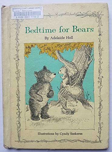 Imagen de archivo de Bedtime for Bears a la venta por ThriftBooks-Dallas