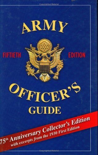 Beispielbild fr Army Officer's Guide: Collector's Edition zum Verkauf von ThriftBooks-Dallas