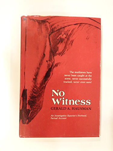No witness (9780811710091) by Hausman, Gerald