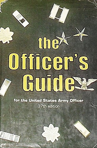 Beispielbild fr The Officer's Guide zum Verkauf von Lighthouse Books and Gifts