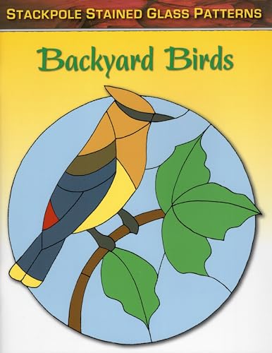 9780811713429: Backyard Birds: Stained Glass Patterns