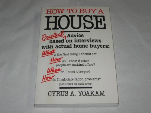 Beispielbild fr How to Buy a House zum Verkauf von Wonder Book