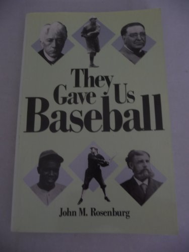 Stock image for They Gave Us Baseball for sale by Wonder Book