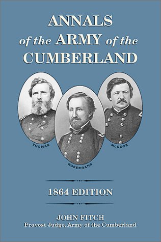 Imagen de archivo de Annals of Army of Cumberland a la venta por Amazing Books Pittsburgh