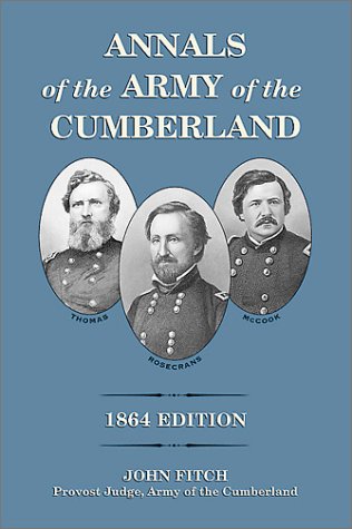 Annals of Army of Cumberland (9780811726276) by Fitch, John