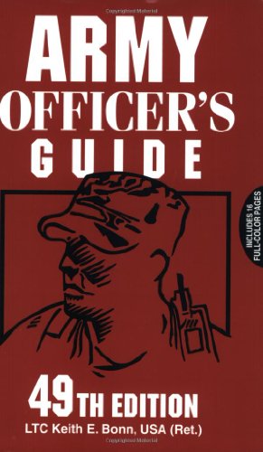 Beispielbild fr Army Officer's Guide zum Verkauf von Better World Books