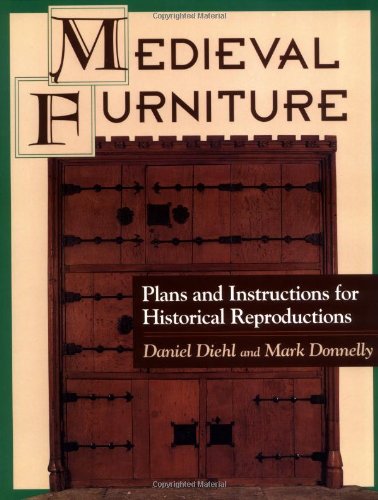 9780811728546 Medieval Furniture Plans Instructions For