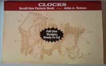 9780811730730: Clocks: Full-Size Designs, Ready to Cut (Scroll Saw Pattern Books S.)