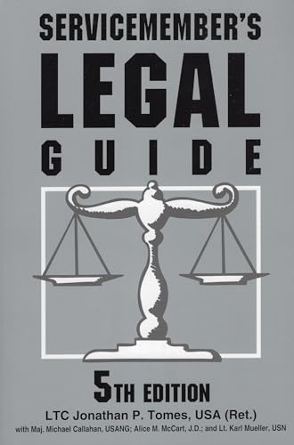Imagen de archivo de Servicemember's Legal Guide a la venta por Pomfret Street Books