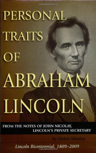 Stock image for Personal Traits of Abraham Lincoln for sale by Better World Books