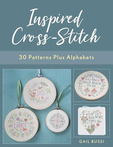 Imagen de archivo de Inspired Cross-Stitch: 30 Patterns plus Alphabets a la venta por HPB-Ruby