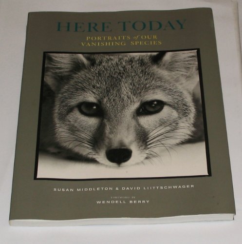 Imagen de archivo de Here Today. Vanishing Species a la venta por Michael Patrick McCarty, Bookseller