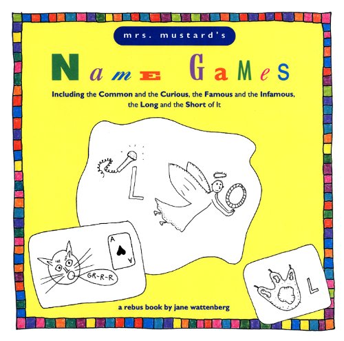 Stock image for Mrs. Mustard's Name Games for sale by Better World Books