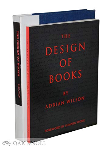Beispielbild fr The Design of Books zum Verkauf von Open Books